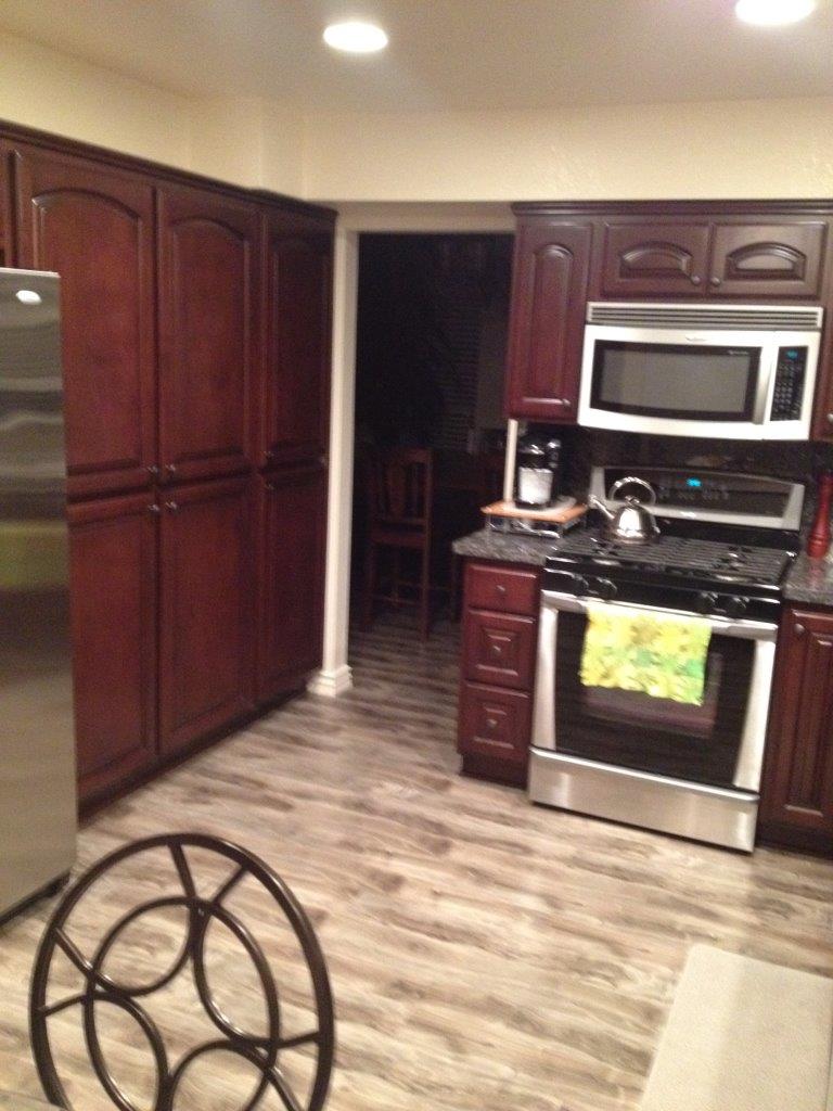 New kitchen cabinets with pantry