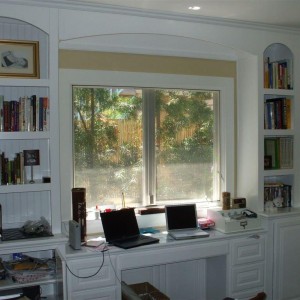 Built in home office