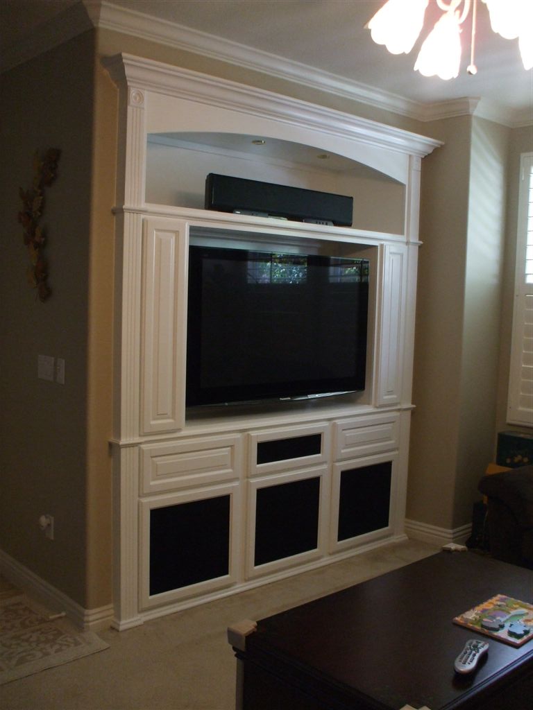 Custom Built In Entertainment Center 348 Woodwork Creations