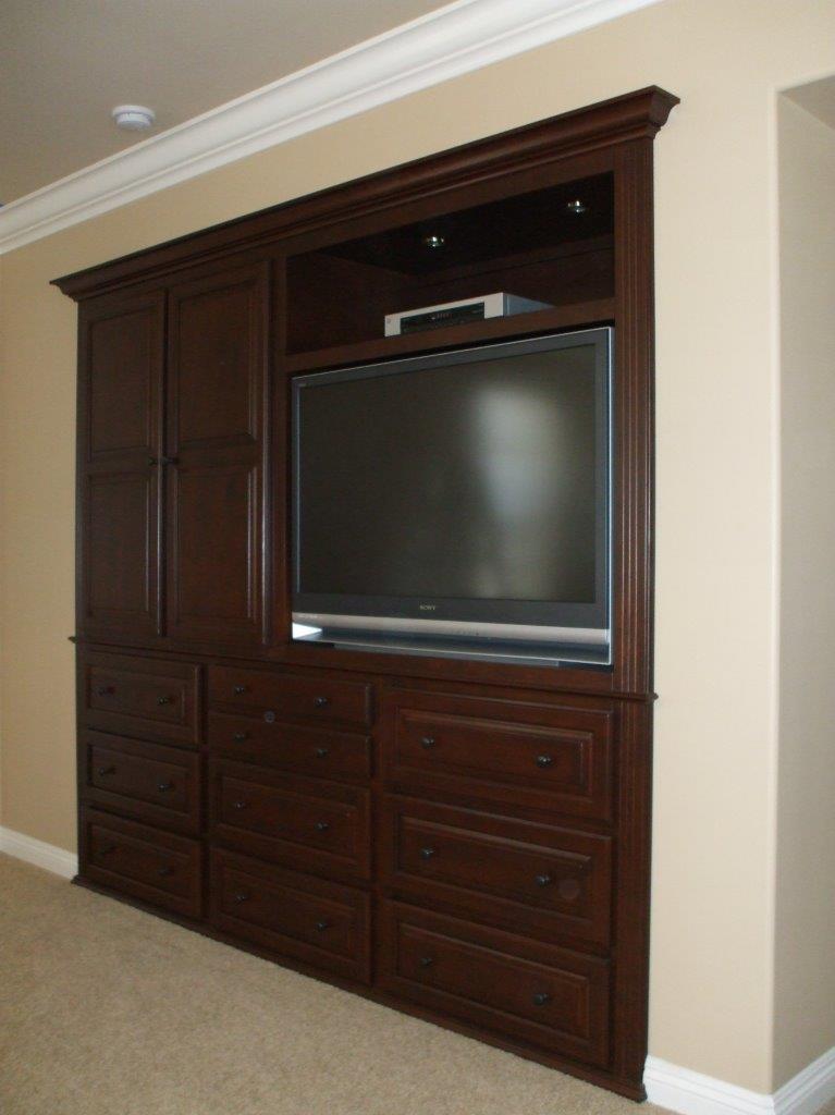 Custom Built In Entertainment Center 48 Woodwork Creations   Custom Built In Entertainment Center 48 