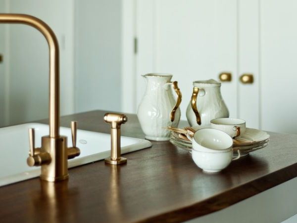 Are brass fixtures making a come-back?